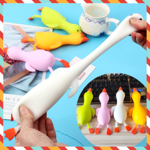 Đồ chơi Slime hình vịt cho bé Vịt bằng chất dẻo nắn bóp đàn hồi nhiều màu sắc giúp giảm Stress để bàn làm việc