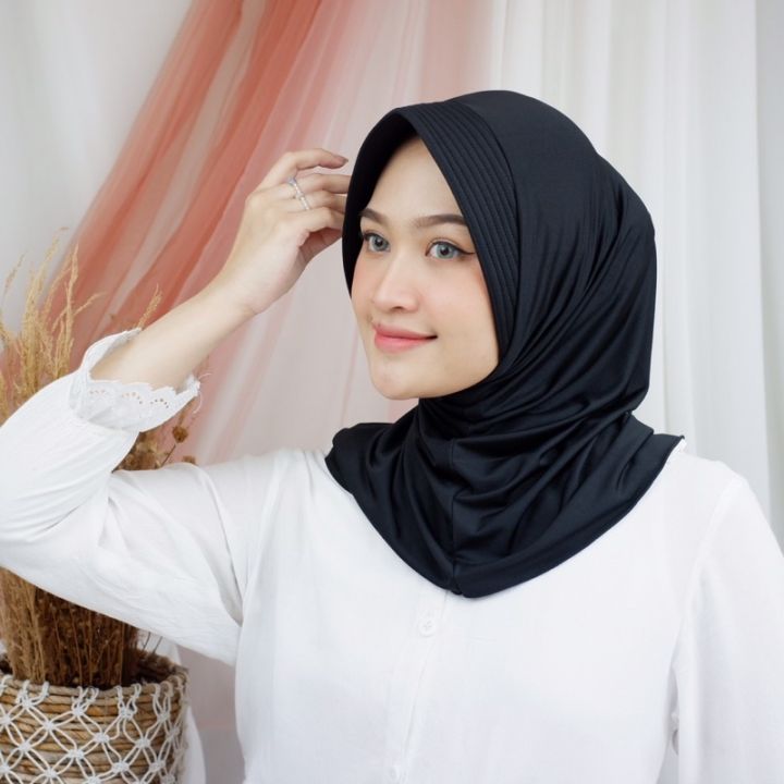 Jilbab sport instan hijab santai simple | Lazada Indonesia