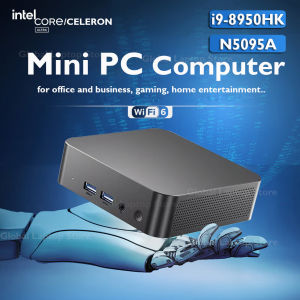 【Three-year warranty Lifetime maintenance】Mini PC Windows 11 Intel Core i9 8950HK Desktop Pc Gaming Computer 16GB DDR4 1TB 2TB SSD WiFi 6 Portable Pc Gamer