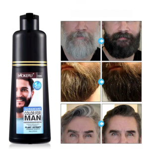 【Fast ship】Black Beard Dye Cream Ammoniafree Hair Dye Beard Hair Dye Cream Cover White Hair Plant Dye Dye Your Own Hair At Home Natural Hair Dye Natural Black No Stain On The Beard/Hair