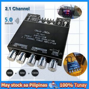 ZK-TB21 160W*2+220W 2.1 Channel Bluetooth Amplifier with Subwoofer Module para sa Home at Car Audio System