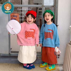 Áo thun tay dài hình con mèo cho bé (TEPPYSHOP)