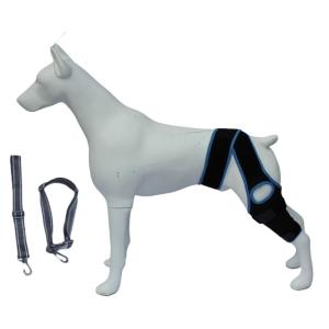 Regulable Dog Knee Brace Set Dog Injury Recovery Elastics Large Dog Leg Bandage for Rear Leg Pains Reliefs