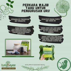 TUNGBAYEE KEPERLUAN BAYI SET PENGURUSAN URIMild and effective