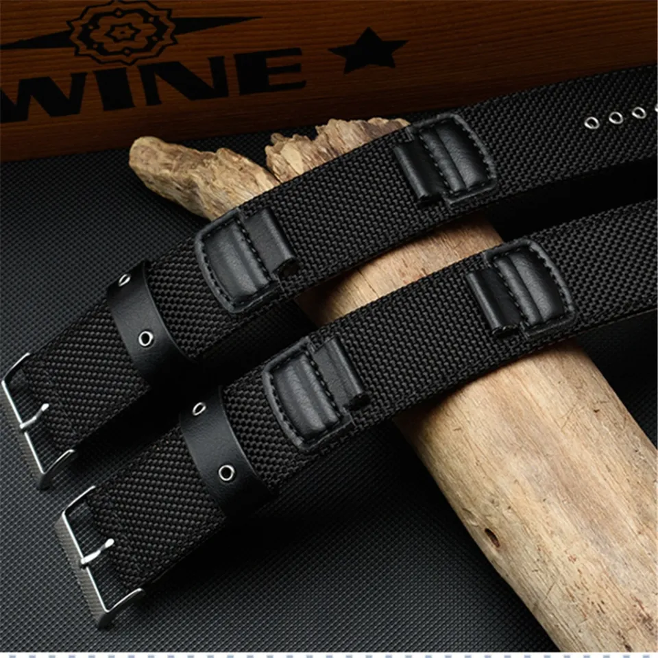 16mm Nylon Leather Watch Strap for Casio G SHOCK AW 591MS AW 590 AWG M100 G 300 Men Sport Breathable Waterproof Wrist Band Bracelet Accessories Lazada