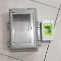 Harga 1 set Paket box kwh meter pulsa transparan + box mcb meteran token. 