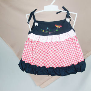 FREE CELANA! Gaun Bayi usia 6-12 bulan Model Tali / Dress Bayi Perempuan Lucu / Gaun Bayi Newborn