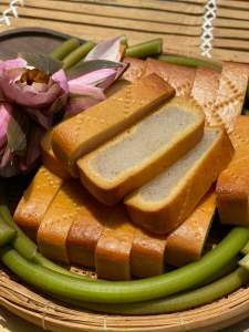 Combo 2 hủ Bánh dừa nướng sầu riêng x 300g