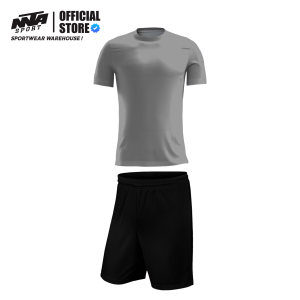 Setelan Jersey Polos Olahraga Dryfit Milano/ Setelan Jersey Sepak Bola Futsal Running Wanita Pria