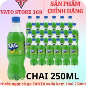 Nước ngọt có ga FANTA soda kem chai 250ml