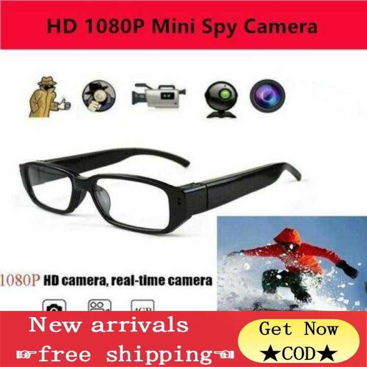 Fast shipping （In stock）Mini Glasses hidden camera eyeglasses spy