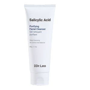 Dr.Leo Facial Wash Salicylic Acid Acne-Fighting Purifying Cleanser Oil Control Anti-Acne Moisturizing Gentle Non-Irritating 2in1 Cleansing and Skincare
