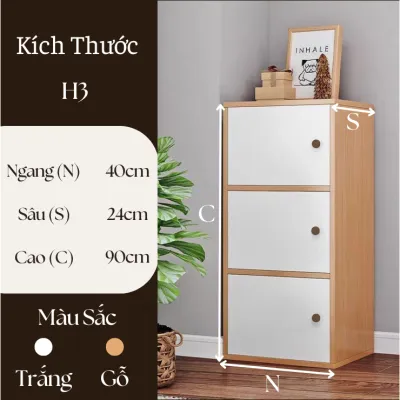 Kệ gỗ đa năng Kệ tổ ong có tủ Tủ Hộp Đựng Đồ Nhiều Tầng Ngăn Phong Cách Hiện Đại Tiện Dụng Decor Phòng Khách Phòng Ngủ