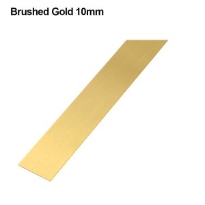 FWFHTP Self-adhesive Metal Molding Trim Waterproof Stainless Steel Decoration Line Home Decoration Mirror Edging Edge Banding Strip Background Wall