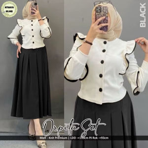 ONE SET KOREAN LOOK // ORPITA SET / SETELAN ROK KNIT JUMBO / SETELAN KNIT BBK DUYUNG