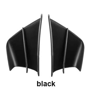 2PCS MOTORCYCLE SIDE WINGLET CARBON UNIVERSAL MODIFICATION ACCESSORY MOTORCYCLE WING SPOILER