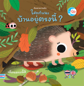 หนังสือ บอร์ดบุ๊ค ค้นหาความลับ ใครกันนะมีบ้านอยู่ตรงนี้ ?