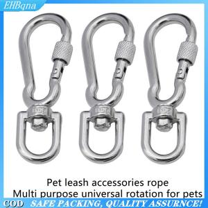 [COD] Stainless Steel Swivel Snap Hooks Locking Dog Leash Buckle Quick Release Buckle Carabiner Clips For Dog Walking Camping