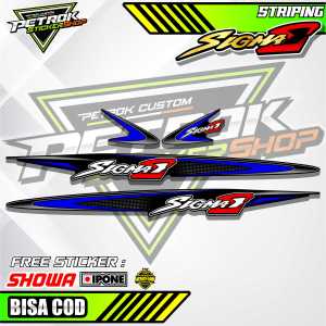 STRIPING VARIASI YAMAHA SIGMA E / STICKER LIST MOTOR SIGMA E