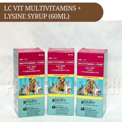 LCVIT Multivitamins + Lysine Syrup 60ml & 120ml Lazada PH
