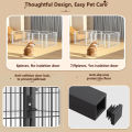Greenpets Indoor Dog Playpen Easy Assemble Pen Fence Dog Cage with isolation door anti-collision door lock Bakod na Panulat. 