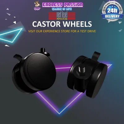 Next Level Racing Lockable Castor Wheels (NLR-A007)