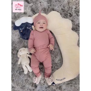 [Mới Về] Bộ Dài Tay Mùa Thu Đông Cho Bé Trai Bé Gái Sơ Sinh Minky Mom Set Đồ Bộ Thu Đông Thun Gân Cho Bé Trai Gái SỌCTỎI Bé_Xinh_Shop