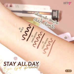 Ashley Eyeliner Smooth Waterproof A-422 อายไลเนอร์ เนื้อเจล ได้ทั้งขอบตาล่างและขอบตาบน