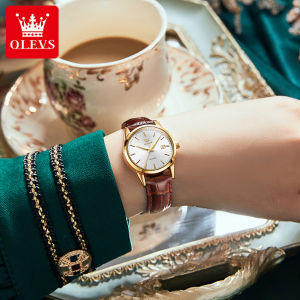 OLEVS New fashion ladies watch for women on sale original waterproof quartz ladies watch  trend calendar luminous wristwatch