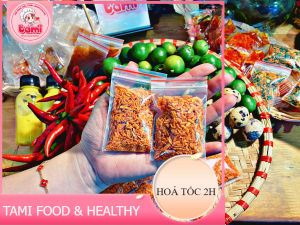 Bộ Toping Gia Vị Ăn Liền Bánh Tráng Phơi Sương -Bơ Hành Phi Sa Tế Ớt Rim Khô Gà Giao Hoả Tốc 2H Tami Loại 1