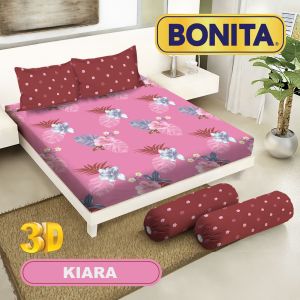 SPREI BONITA DISPERS SIZE KING UK180X200 NO 1 TINGGI 20CM
