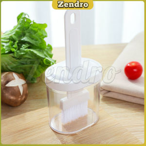 ZEO Oil Brush Cooking Baking BBQ Silicone Oil Bottle Grilling Tools Brushes Kitchenware