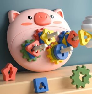 Montessori Educational 3D Toys Geometric Shapes Toys Exercise Hands-on Ability Montessori Puzzle Sorting Math Bricks Preschool Learning Educational Baby Toddler Toys