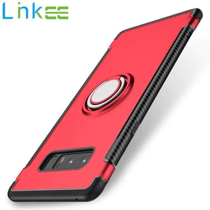 For Samsung Galaxy Note Case Luxury Magnetic Armor Silicone Case