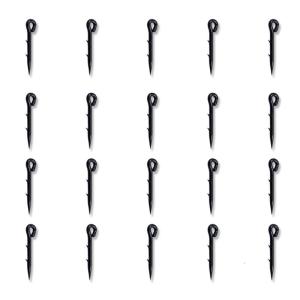 20 chiếc mồi mồi kim loại có độ bền cao được đặt Móc Câu Mồi kim loại để câu cá chép có lưỡi câu