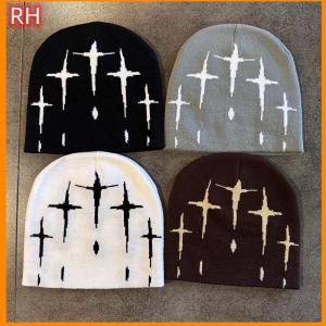 🔥🔥🔥ranghe หมวกถักนิตติ้งย้อนยุค ใหม่หมวกเย็นแบบสวมหัวให้ความอบอุ่นในฤดูใบไม้ร่วงและฤดูหนาวสำหรับผู้หญิงหมวกขนสัตว์ทรงเว้าสำหรับถ่ายรูปถนน