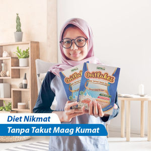 ORIFLAKES Slim Diet Sereal Umbi Garut 350 gram asam lambung maag gerd
