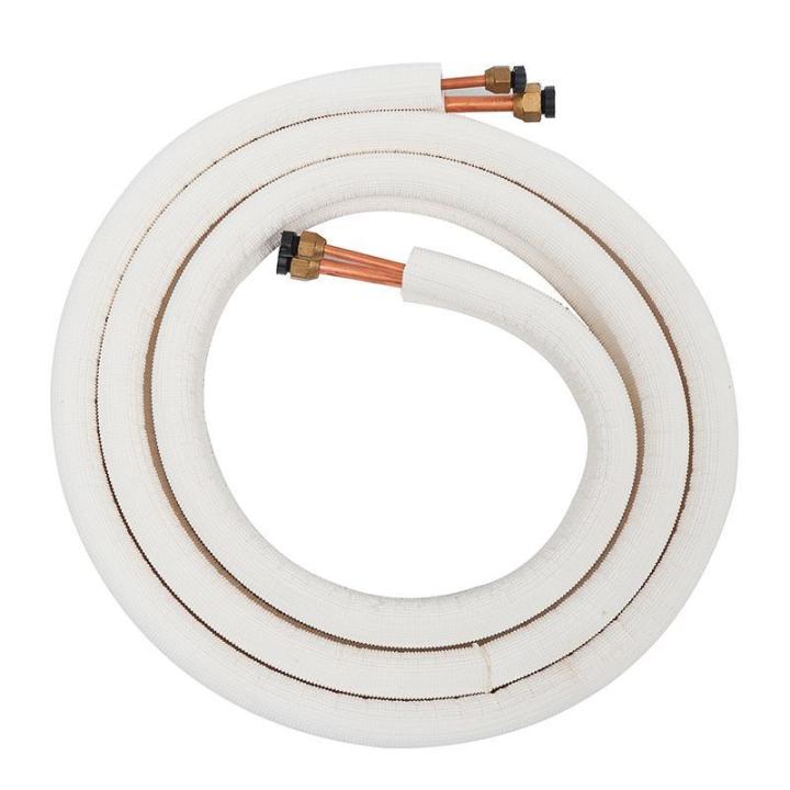 INSTALLATION COPPER PIPE SET WITH INSULATION + NUT Aircond Copper Tube ...