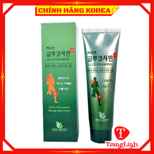 Dầu lạnh hàn quốc Glucosamine tuýp 150ml - Dầu xoa bóp giảm đau hỗ trợ chấn thương - tranglinh