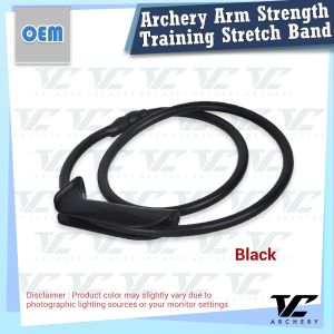 V Club Archery Arm Strength Training Rubber Stretch Band - Correct Archery Posture Training - Adjustable Arm Strength