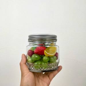 ขวดโหล ขวดโหลแก้ว ฝาเกลียว ปิดสนิท  ความจุ 600 ml.โหลใส่อาหาร  ball Mason jai