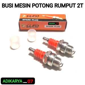 Busi mesin potong rumput busi mesin rumput tu26 busi chainsaw senso simso 1 pcs