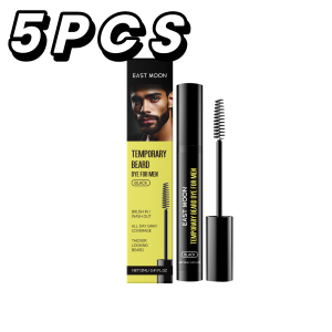 new Black Temporary Beard Dye for Men Mild Castor-Oil Male Moustache Filler Waterproof Shaping Portable Coloring Beard Dyeing Pen hot