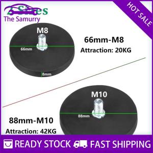 Samurry ✨Hot Sale✨ 1 Piece LED Work Light Bar Holder SUV Offroad DIY Accessories 22 31 36 43mm M4 Bolt Magnetic Base Mount Bracket Clamp