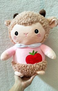 Dreamtoys96 Boneka Domba Kriting Sit Domba Apel Cute L