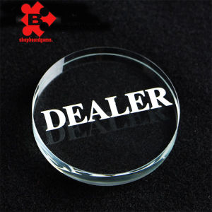 Nút Dealer acrylic trong suốt cao cấp phụ kiện boardgame