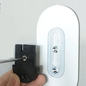 LMS70 โปร่งใสโปร่งใส Punch-Free กาวติดแน่น โปสเตอร์โปสเตอร์ สติกเกอร์สกรูติดผนัง ที่แขวนภาพติดผนัง กาวติดเล็บ ตะขอติดผนัง ที่แขวนผนัง สติกเกอร์สกรูเกลียว