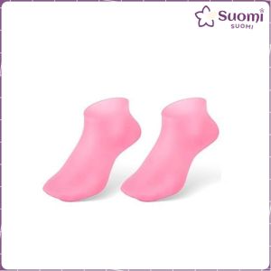 Suomi Silicone Moisturizing Gel Heel Socks Foot Care Socks Soft and Comfortable
