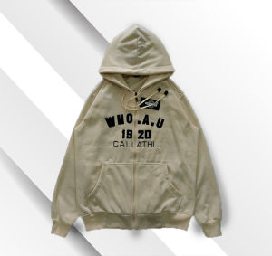 Jaket Who-Sweater Hoodie WHO A.U Motip Texs Pull Bordir - Sweater Hoodie WHO Premium Untuk pria dan wanita - jaket dewasa//jaket WHO resleting