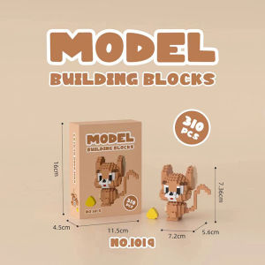 PAIFU cat and mouse Building Blocks Diamond Building Block Education Assembly Education Miniature Diamond Blocks Compatible with All Major Brands Childrens Gifts